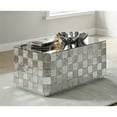 thumbnail image 2 of ACME Table Basse Rectangulaire Nasa en Miroir et Nacre, 2 of 6