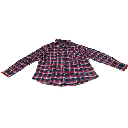 Woolrich Flannel Shirt - Woolrich, Inc. Men's Size 2X-Large Long Sleeve Plaid Flannel Shirt, Red/Blue/Multi