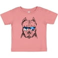 thumbnail image 3 of Inktastic Pitbull Sketch Portrait with Sunglasses Boys or Girls Baby T-Shirt, 3 of 5