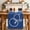 Blue, variant on Navy Blue Cute Gourd Table Runner 72 Inches, Geometric Modern Abstract Art Bed Runner Dresser Scarves Tabletop for Indoor Outdoor Parties/Ceremony/Banquet, 13" x 72"