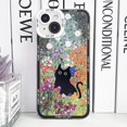 thumbnail image 1 of Arte Van Gogh Gato Lirios La Noche Estrellada Jardín Funda De Teléfono Para Samsung Galaxy A14 A54 5G A34 A13 A23 A33 A52 A52S A53 A32 A51 A31 A73 A72 A71 4G 5G Ojos De Ángel Cubierta Suave, 1 of 4