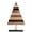Ruler Tree, variant on Lillian Vernon Ruler Tree - Decorative Table Top Christmas Tree, MDR 7 x 5 x 12"T, Vintage Aesthetic, Classroom, Office