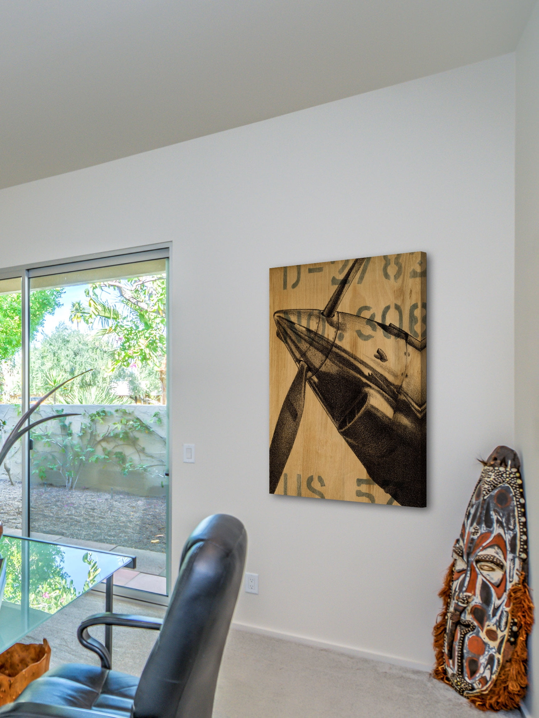 "Transcontinental II" Painting Print on Wrapped Canvas