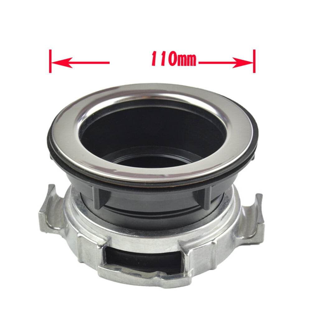 BEADCEST Replacement Garbage Disposal Waste Disposer Gadget Black Aluminum Alloy 1 Set