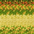 thumbnail image 1 of Ahgly Company Machine Washable Indoor Square Transitional Dark Yellow Green Area Rugs, 7' Square, 1 of 7