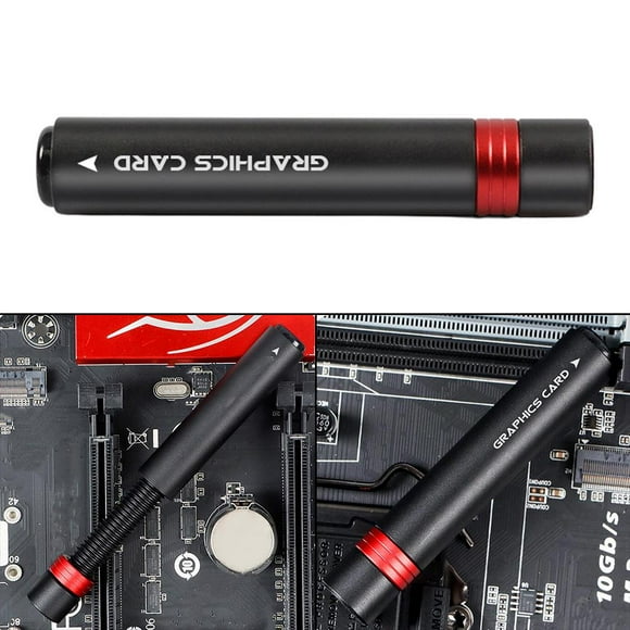 Tarjeta gráfica de aleación de aluminio Macarena ajustable soporte de GPU soporte de tarjeta de video soporte de poste