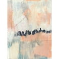 thumbnail image 3 of Goldberger, Jennifer 12x14 Black Modern Framed Museum Art Print Titled - Blush and Navy II, 3 of 5