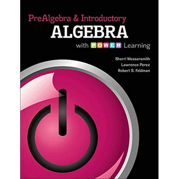 Pre-Owned Prealgebra and Introductory Algebra with P.O.W.E.R. Learning (Paperback) 0073513008 9780073513003