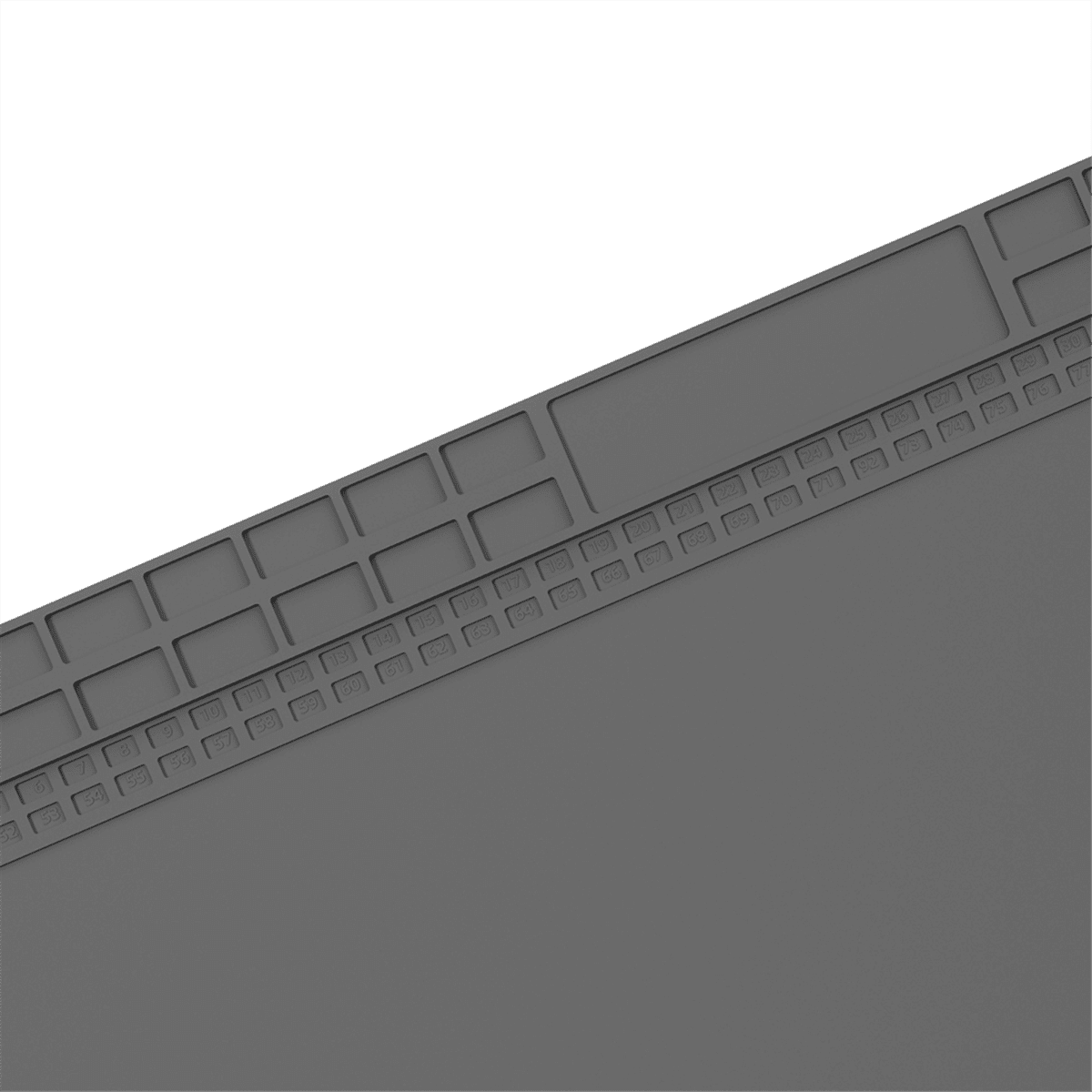 Super Big 700x400cm Pure Silicon Insulation Pad Repair Work Mat BGA Heat- Soldering Station Desk Platform Gray,1 x Heat Insulation Pad,Gray