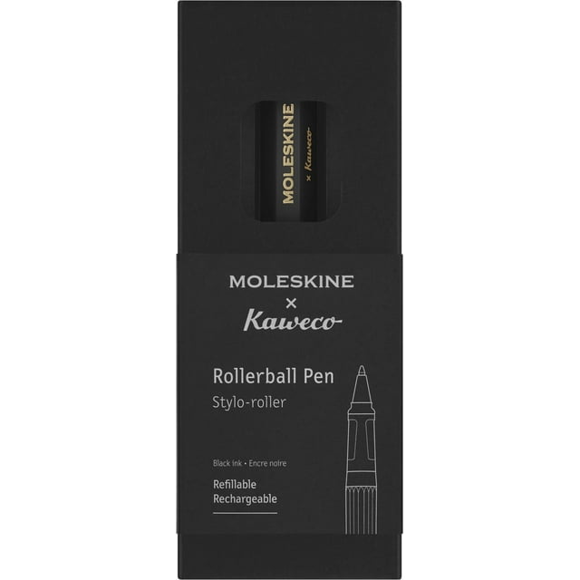 Bolígrafo Roller Moleskine x Kaweco tinta negra 0.7mm