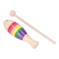 thumbnail image 4 of Fish Shaped Percussion Instrument,Percussion Instrument Fish Shaped Wooden Fish Shape Rhythm Wooden Fish Musical Instrument Versatile Functionality, 4 of 8