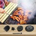 thumbnail image 5 of 5 peice BBQ grill brush wire free and safe to use with a drill cordless or cord, 5 of 10