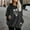 Black, variant on Hoodies for Women Womens Hoodies Pullover Long Sleeved Drawstring Pocket Pullover Print Fashion Loose Tops Ladies Going out Running Fall Winter Wear White