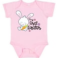 thumbnail image 3 of Inktastic My 1st Easter with Cute Bunny and Carrot Boys or Girls Baby Bodysuit, 3 of 5