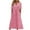 Z1 Pink, variant on Staron Sundresses for Women 2025 Lace Eyelet Short Sleeve Summer Midi Dresses Loose Beach Vacation Casual V Neck Sundress Dresses