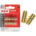 thumbnail image 3 of RCA Premium Coax in-Line F-Connectors - 4 Pack VH664R, 3 of 3