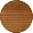 thumbnail image 1 of Ahgly Company Indoor Round Contemporary Mahogany Brown Abstract Area Rugs, 7' Round, 1 of 6