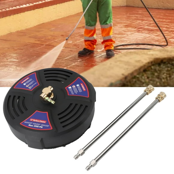 Power Washer Surface Cleaner, 1/4 Quick Connect 13 Inch Pressure Washer Surface Cleaner for Patios