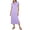 Purple, variant on Side Slit V-Neck Shift Dress for Women Sleeveless Loose Fit Casual T-Shirt Dress 2026 Trendy Summer Daily Vacation Wear