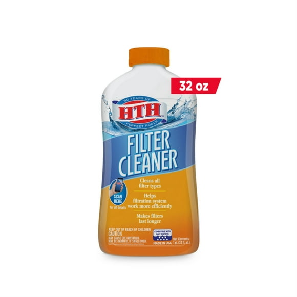 HTH HTH Nettoyant pour Filtre 32 Oz (Lot de 4)