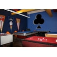 thumbnail image 2 of Wallhogs Clubs Cutout Wall Decal, 2 of 2