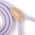 thumbnail image 4 of Rope Leash with Genuine Leather Connection, 6 FT/5 FT/4 FT, Heavy Duty Leash for Small Medium & Large Dogs (Purple,72 Inch), 4 of 6