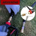 thumbnail image 2 of ANJIESENG 5000 PSI Pressure Washer Gun with 360° Swivel, 3/8" Quick Connect, M22-14mm Adapter and 5 Nozzle Tips, Brass & Stainless Steel, 2 of 5