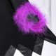 thumbnail image 3 of Sombrero de Horror para Niñas BLESIY Color Negro y Púrpura Traje de Halloween, 3 of 8