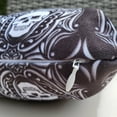 thumbnail image 5 of Outdoor Skull Pillow-Black & White, 5 of 6