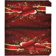 thumbnail image 5 of Red Hearts Mailbox Cover Magnetic Standard Size Dark Red Valentines Mailbox Covers Letter Post Box Cover Wrap Decoration Welcome Home Garden Outdoor 21" Lx 18" W, 5 of 6