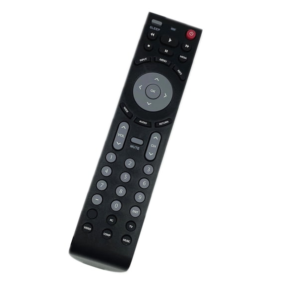 Ergonomic RMT-JR01 Replacement Remote Control Applicable for EM32TS EM32FL JLC42BC3000 EM32T JLC37BC3000 JLC37B3002