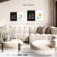 thumbnail image 4 of Elephant Stock Gamer Love Note Wall Art - Horizontal Canvas Wall Art - Living Room Wall Decor - Pop Culture Canvas - White And Black Decor - 36" x 24", 4 of 8