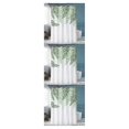 thumbnail image 5 of Bewildely Cortina de baño blanca elegante y moderna Fácil de instalar Cortina de ducha fácil de limpiar para cortina de baño YL347-7 Type1 NO1, 5 of 5