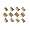 thumbnail image 3 of Complete Brake Line Fittings Kit with 4 Unions and 8 Nuts 3/16 Inch Tube, 3 of 3