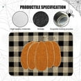 thumbnail image 6 of Vggrvlo Under5 Halloween Kitchen Rugs Mats for Floor Non Slip Extra Thick Chenille Door Mat Machine Washable Bath Mats Halloween Decorations Indoor, 6 of 8