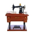 thumbnail image 1 of Mialoley Sewing Machine Vintage Music Box Sends Out Wonderful Music Birthday Gift, 1 of 9