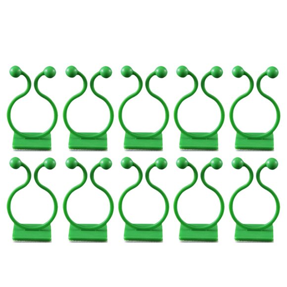 FUTUREORYY 10Ud Clip Para Plantas De Pared Con Adhesivo Fuerte Para Jardinería