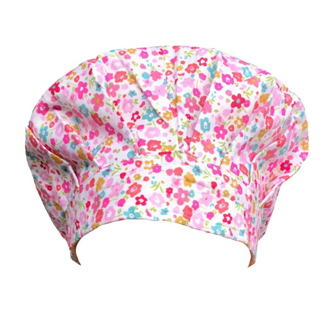 Shengyu Operating Hats Nurse Long-time Service Gourd-shaped Pure Color Professional Tie Back Sweatband Work Uniform Working Caps G-03 1Set