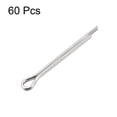 thumbnail image 3 of Split Cotter Pin -1.5mm x 16mm 304 Stainless Steel 2-Prongs Silver Tone 60Pcs, 3 of 3