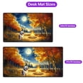 thumbnail image 5 of Hello Fall Bulldog Enjoys Warm Campfire Autumn Night Bright Moon Desk Mat Full Keyboard Mouse Pad Dog Lover Gifts Idea Large Mousepad - 01008, 5 of 5