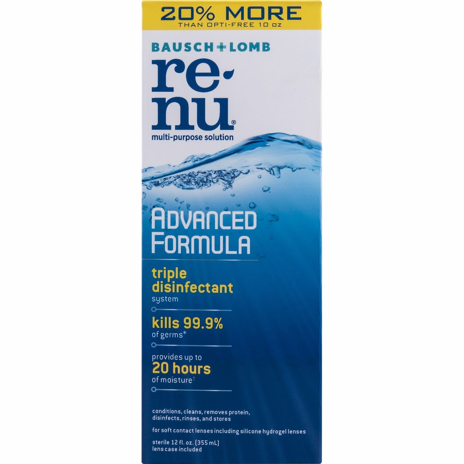 Buy Bausch+Lomb Renu Advanced Formula MultiPurpose Solution 12 oz