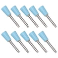 thumbnail image 2 of Juego de 10 brocas para pulido dental de baja velocidad, forma de copa, color azul, 2 of 14
