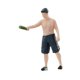thumbnail image 5 of 1/64 Figura en miniatura Figura humana Modelo de escena en miniatura Personas Figura sosteniendo una botella Mini People Figurine para sala de estar, 5 of 9