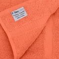 thumbnail image 6 of Luxury Hotel & Spa Collection Highly Absorbent, Quick Dry 100% Turkish Cotton 700 GSM, Eco Friendly Towel, for Bathroom Dobby Border Soft Bath Towel Set 27 X 54 -Coral, Bath Towels - Set of 4, 6 of 6
