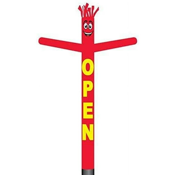 Cobb Promo Inflatable Tube Man Guy Puppet Waving Dancer 18ft - Open Red/Yellow - Body only, Without air Blower
