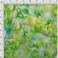 thumbnail image 4 of oneOone Cotton Poplin Twill Green Fabric Abstract Floral Craft Projects Decor Fabric Printed By The Yard 56 Inch Wide, 4 of 4