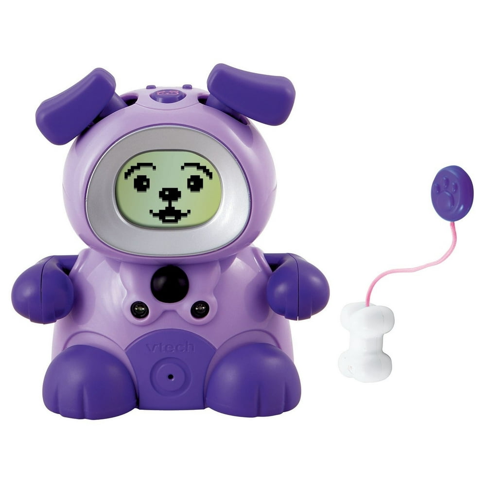 Vtech Kidiminiz KidiDog Interactive Pet Dog Purple Puppy Walmart