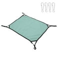 thumbnail image 4 of Pet Hanging Hammock Bed Double?Sided Pure Color Polyester Four Seasons Small Pet HammockMint Green, 4 of 9
