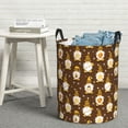 thumbnail image 7 of KLL Flowers And Gnomes Bees Waterproof Foldable Laundry Hamper Bucket with Handles for Storage Bin,Kids Room,Home Organizer (Medium ), 7 of 7