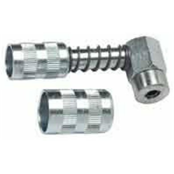 Lincoln 5883 Special Access Grease Coupler – 90-Degree Right Angle, 1/8" NPT